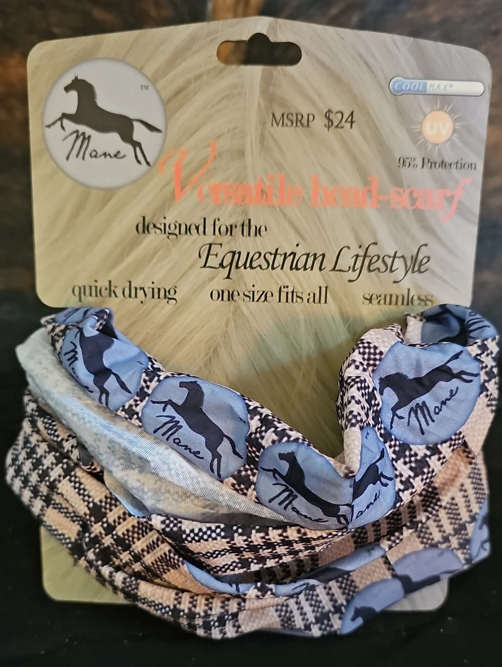 Neck Gaiter - Blue Plaid