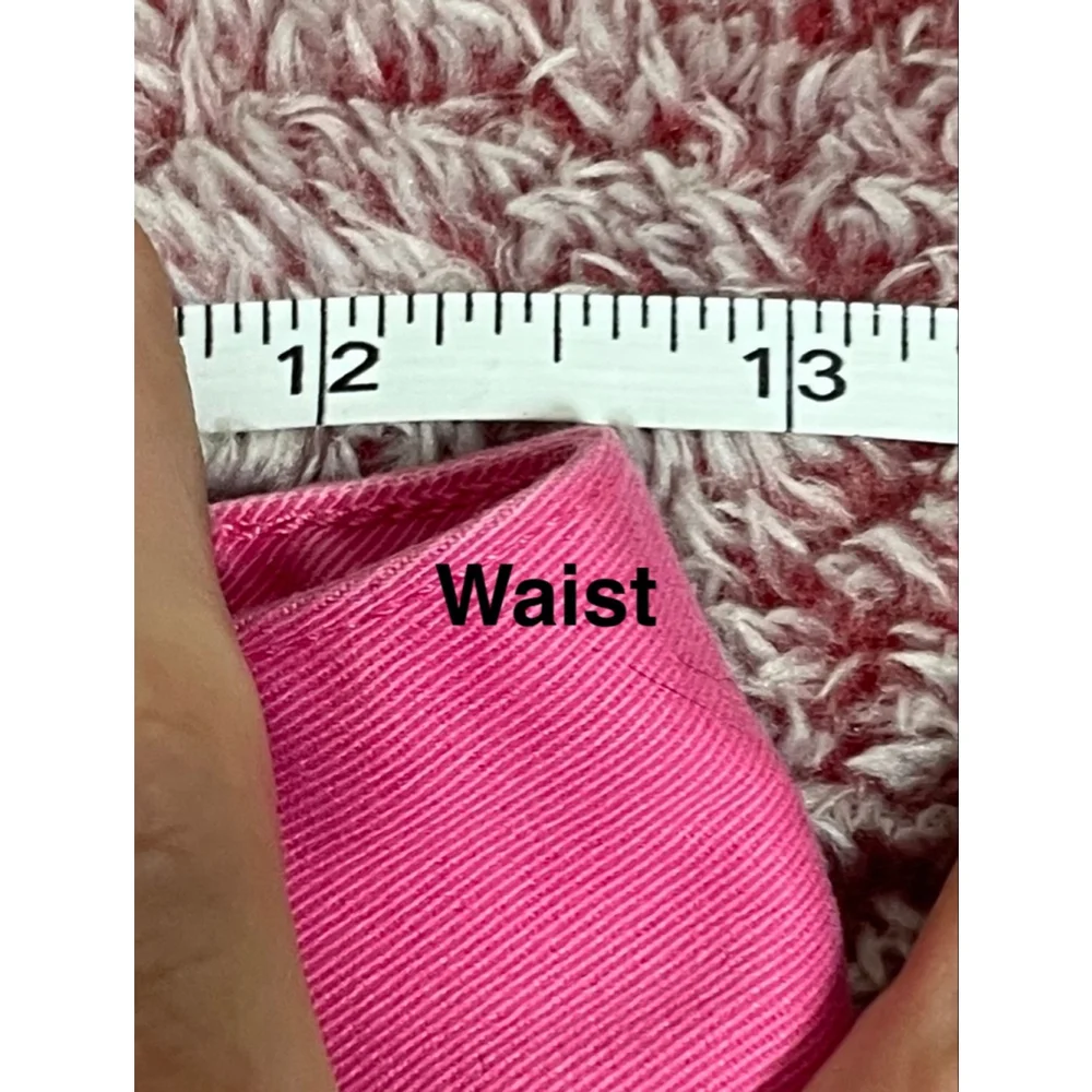 Girls Ralph Lauren Pink Classic Polo Chino Shorts Size 14 Y2K