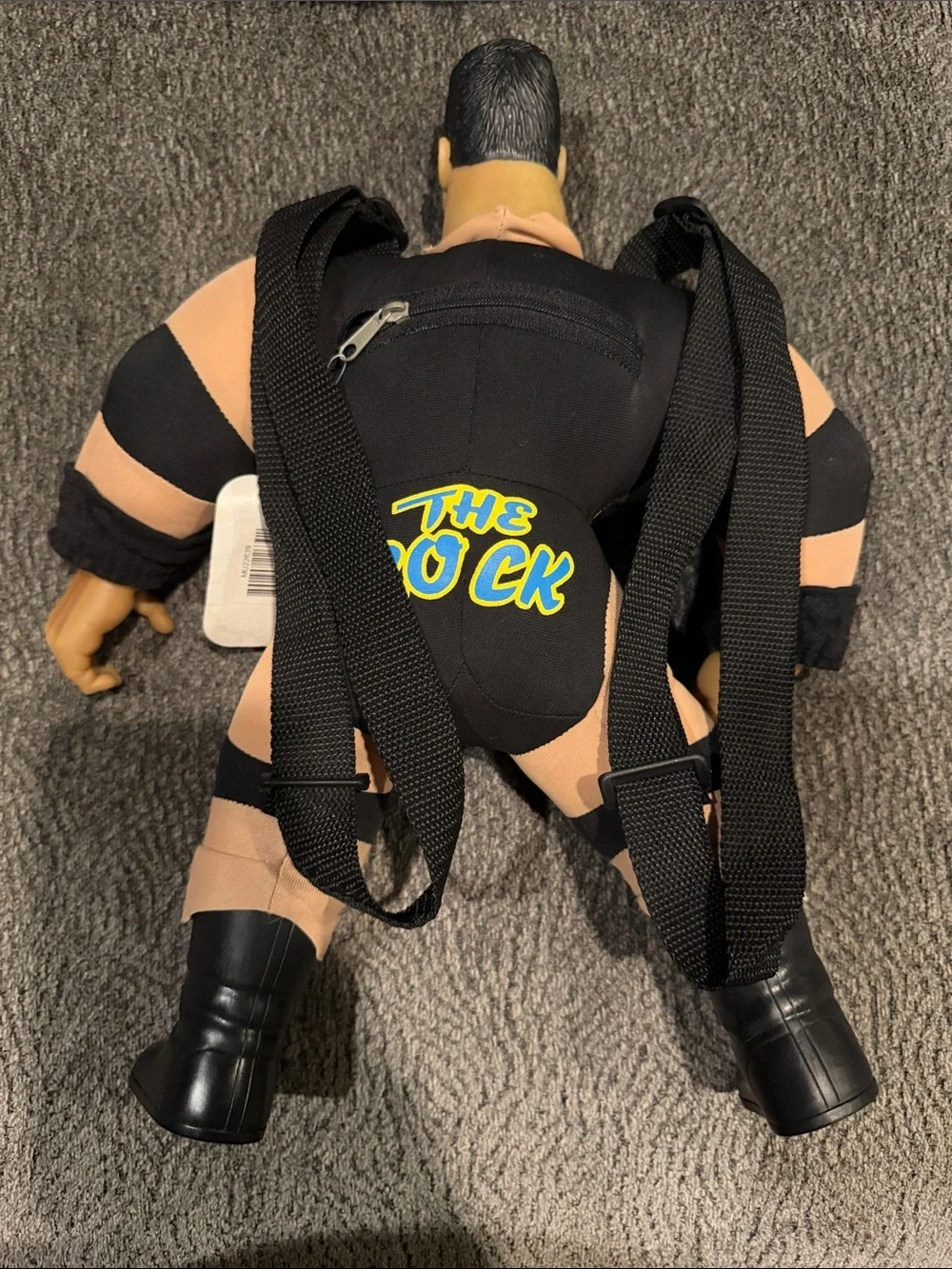 WWF Wrestling Titan Backpack Lot Of 3 Stone Cold The Undertaker The Rock WWF