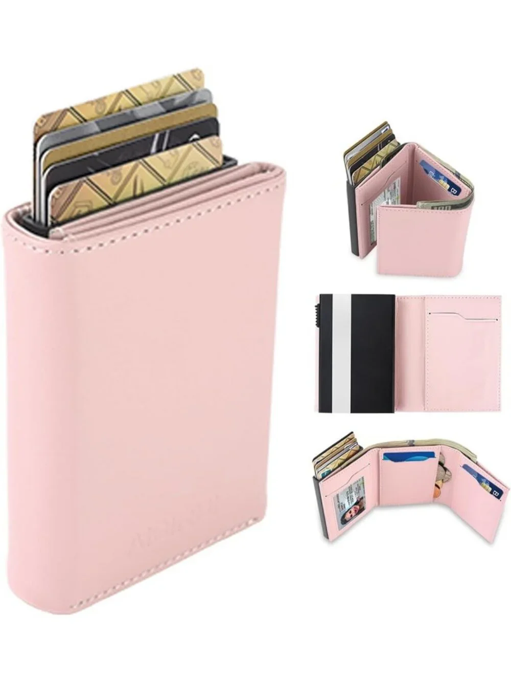 Trifold RFID Blocking Wallet for Men | Minimalist Smart Design, Holds 12 Cards