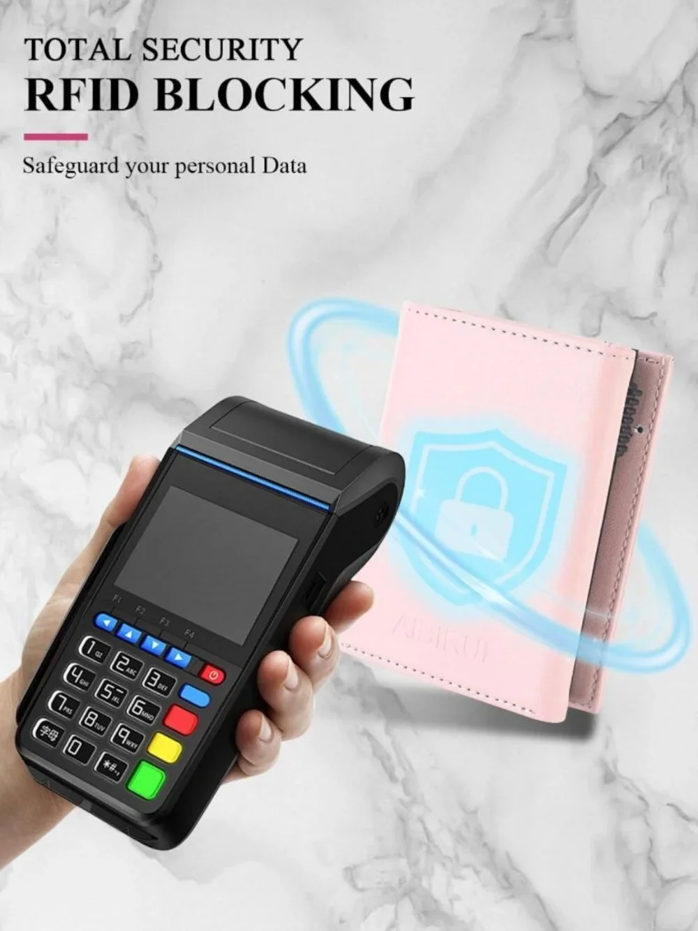 Trifold RFID Blocking Wallet for Men | Minimalist Smart Design, Holds 12 Cards