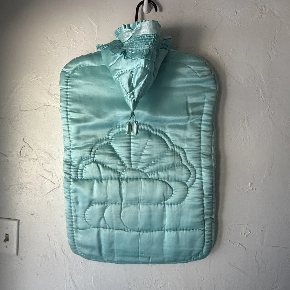 Vintage‎ Quilted Baby Bunting Hooded Swaddle Sack 23x14 Warm Liner Rare