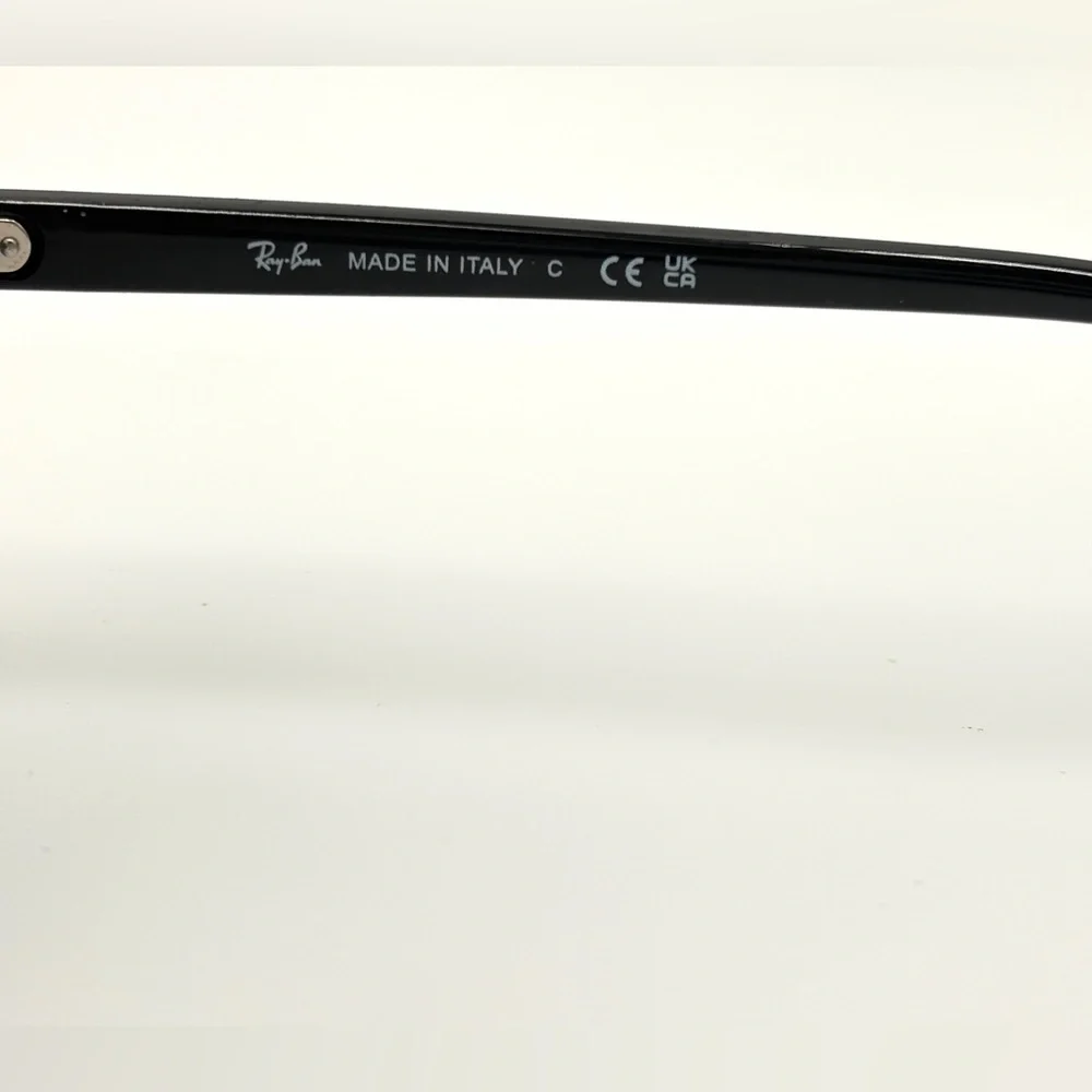 Ray-Ban Black RB4125 CatS 5000 Black Plastic Aviator Sunglasses with Case & box