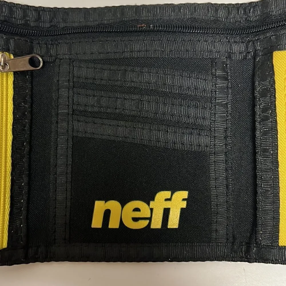 Neff Trifold Velcro Wallet , Cowboy wearing 3d glasses