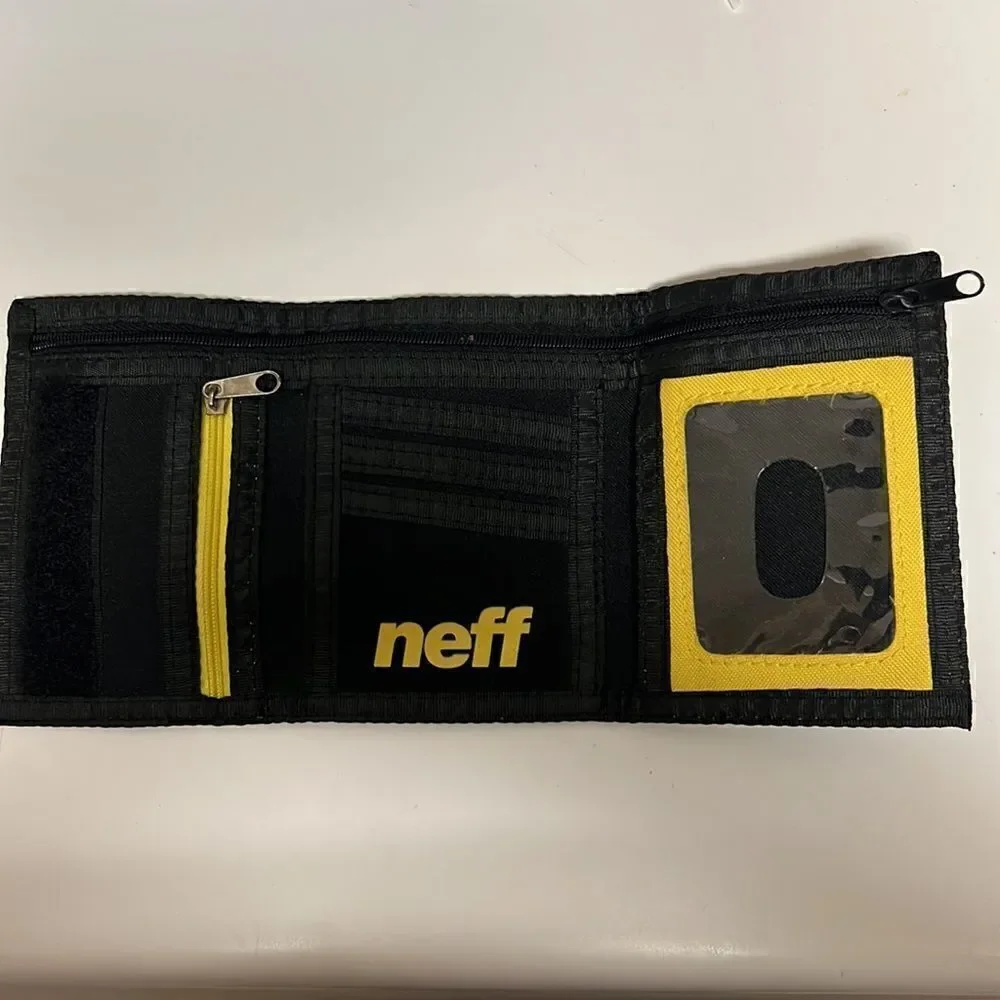 Neff Trifold Velcro Wallet , Cowboy wearing 3d glasses