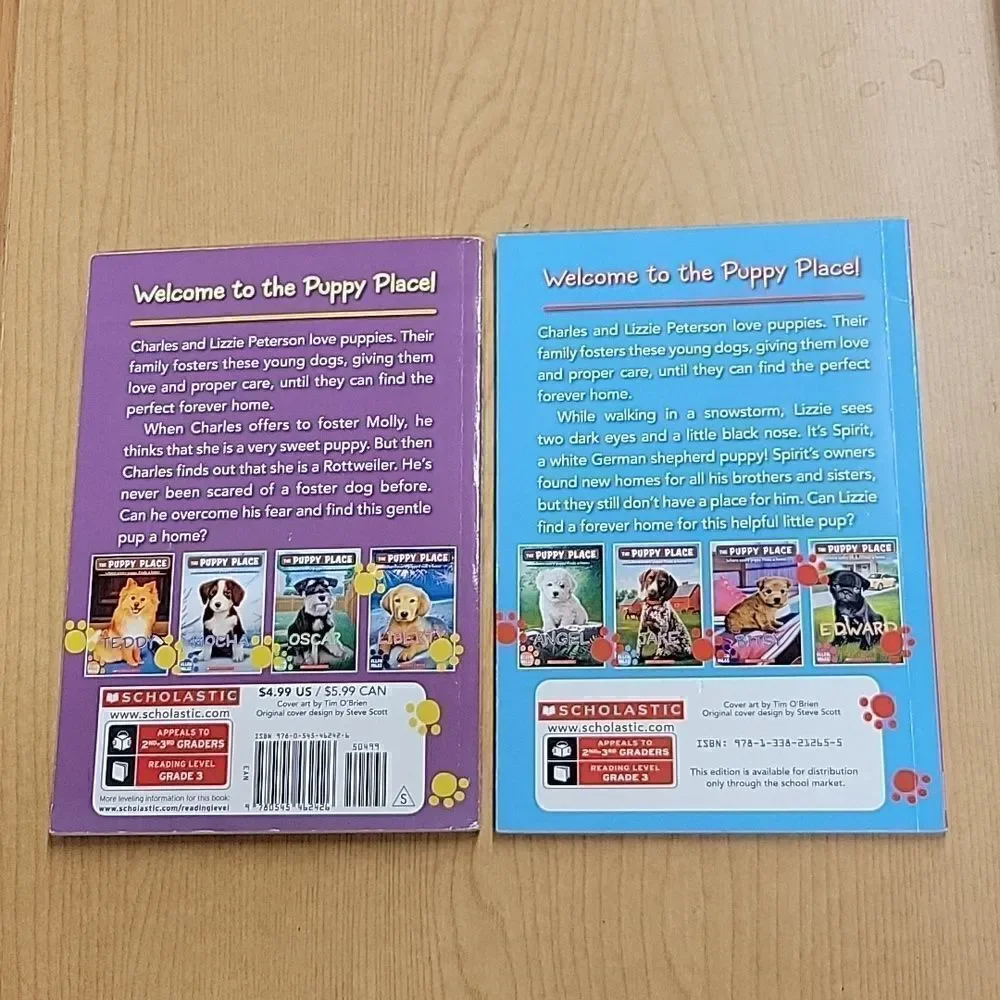 Dogs & Puppy Tales - 8 paperback books about dogs‎