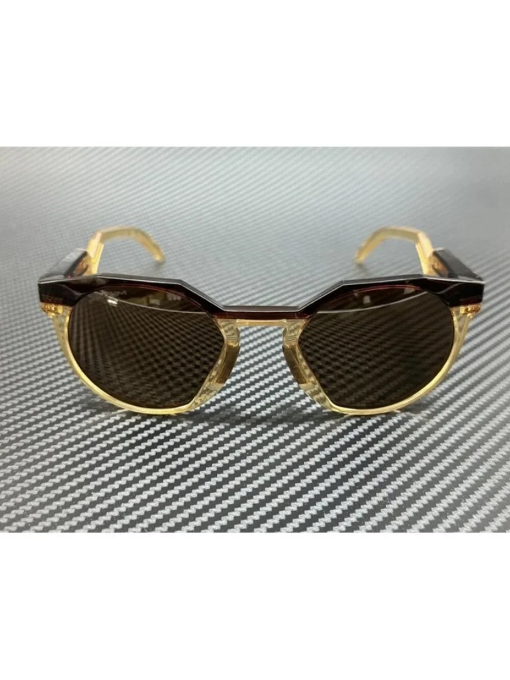New Oakley Men Dark Amber Sunglasses 52-21-142