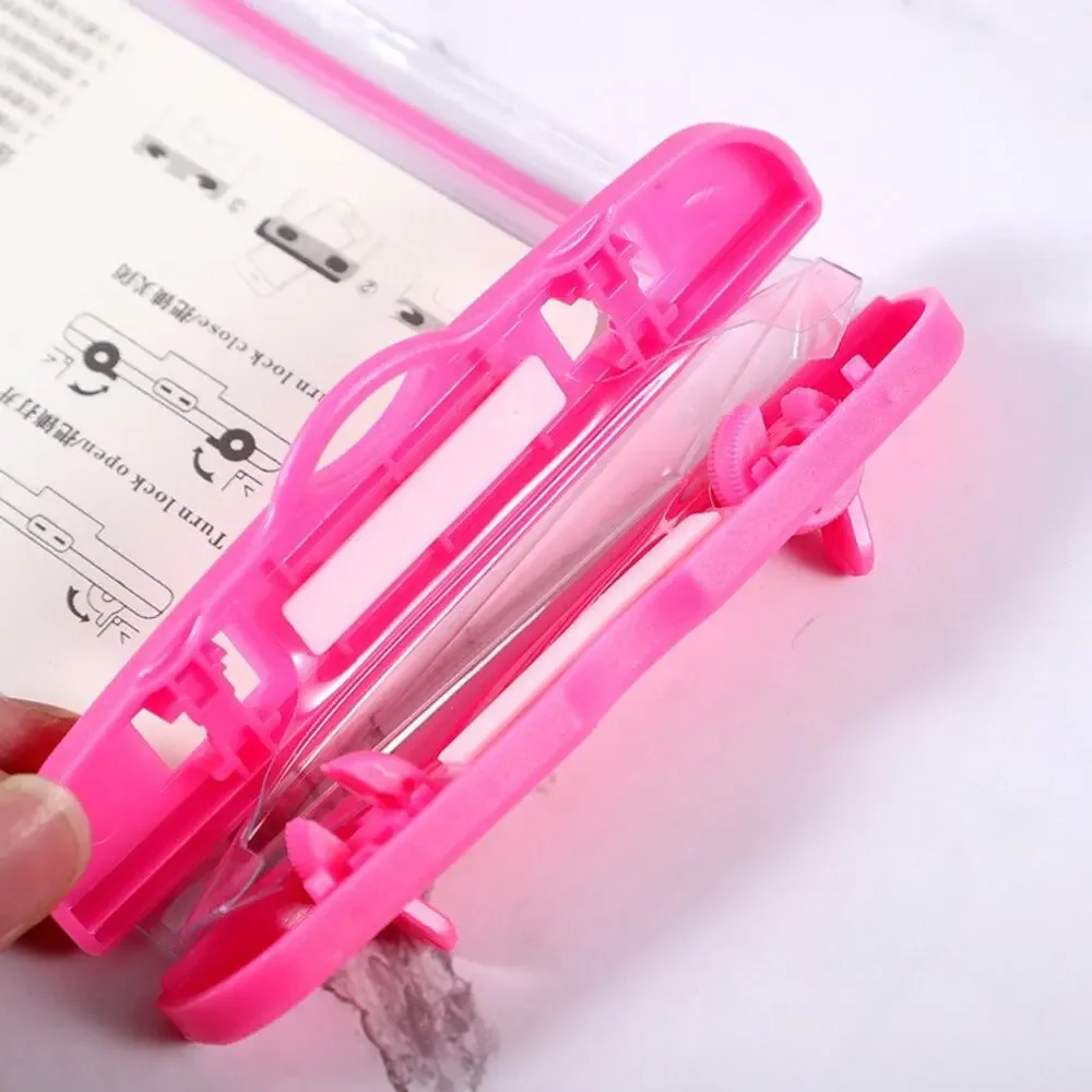 Mobile Phone Dry Bag Touch Screen Pouch, Transparent Floating Waterproof ~Pink