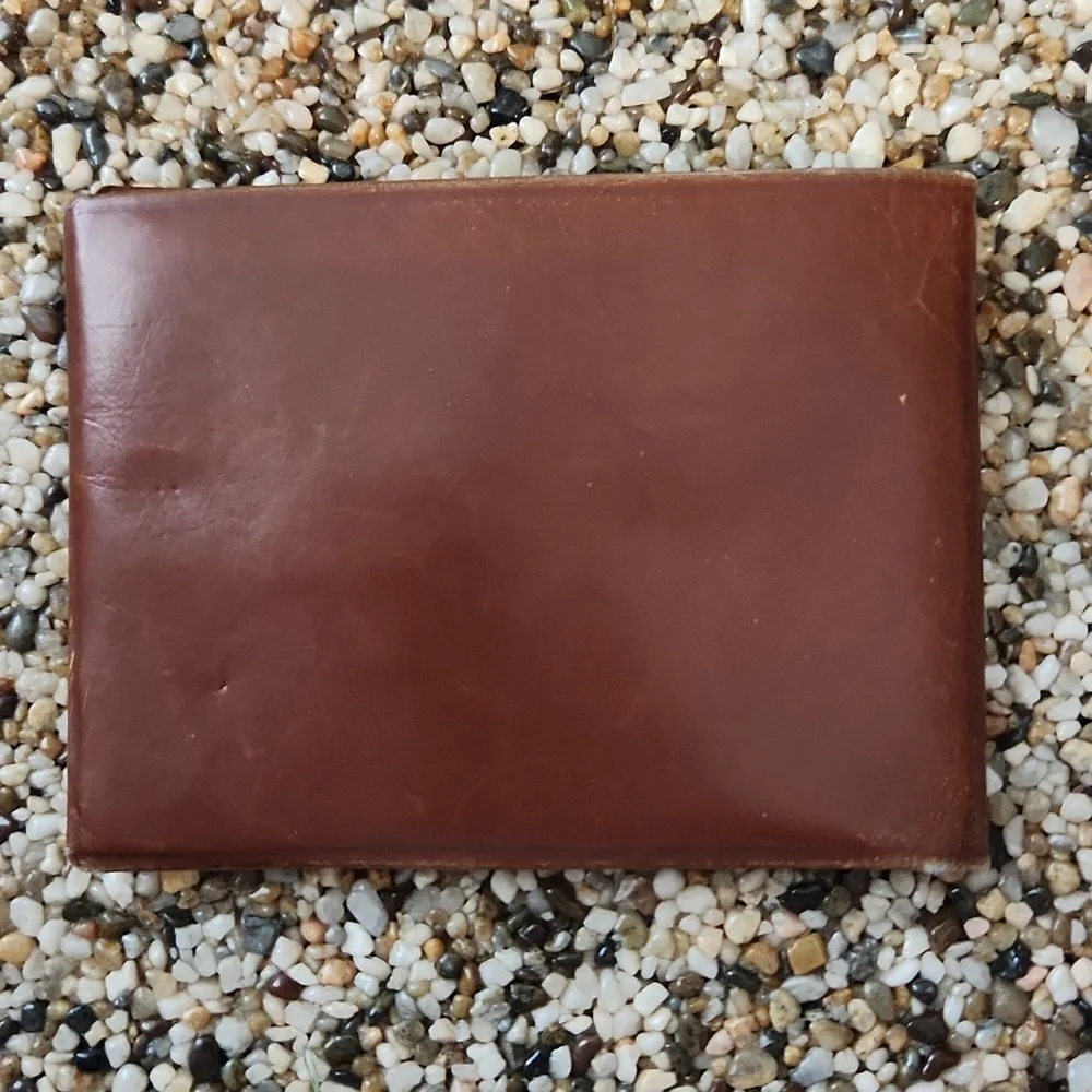 Vintage‎ Textan calfskin wallet