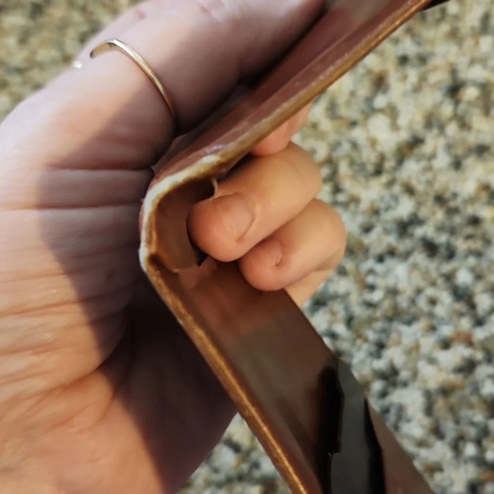 Vintage‎ Textan calfskin wallet