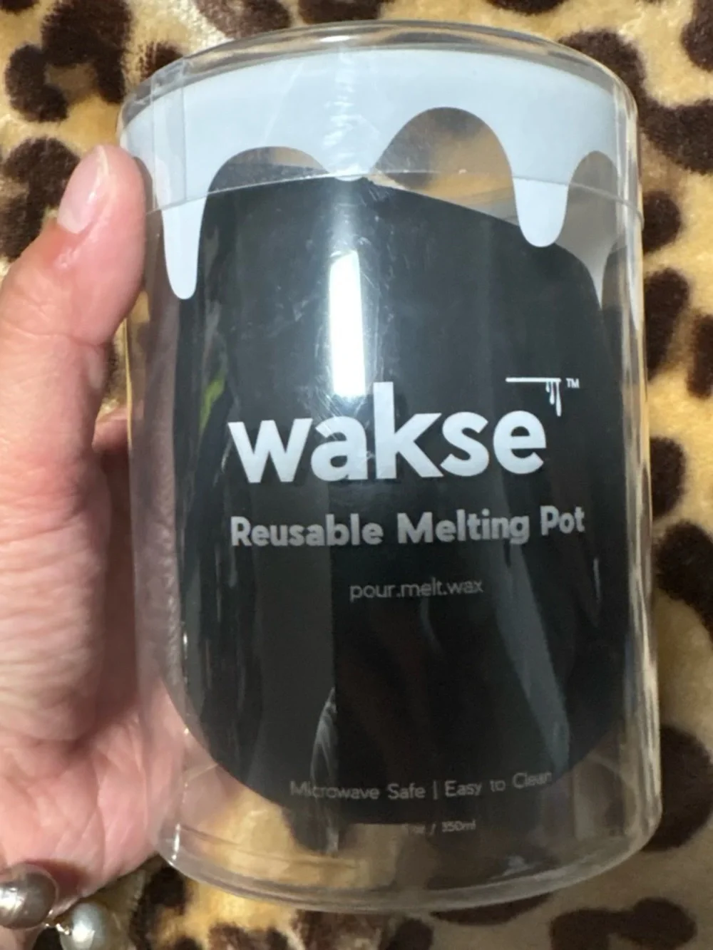 Wakse Reusable Melting Pot - Black