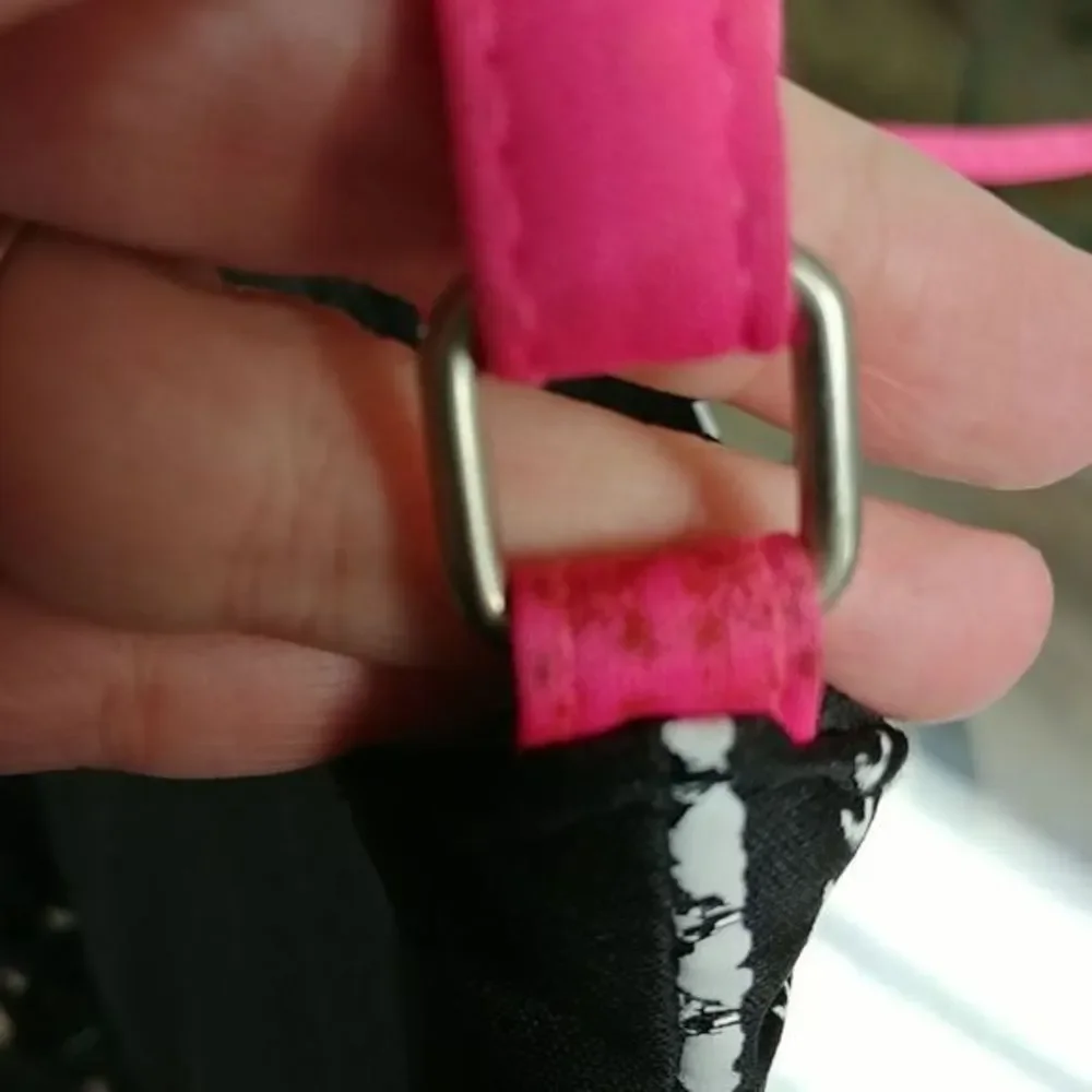 Justice Black‎ Pink Beaded H Child's Handbag