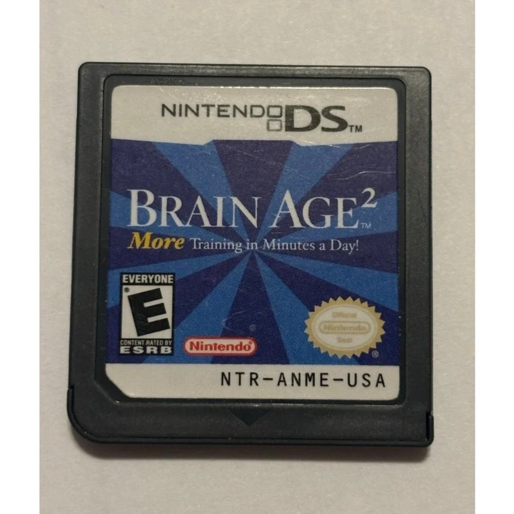 Brain Age 2 DS Cartridge - Tested/Works‎