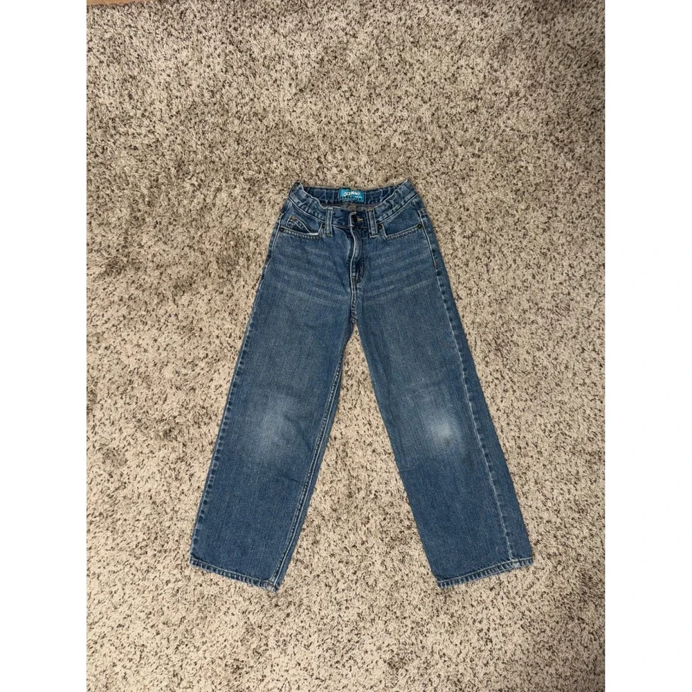 Old Navy Kids Jeans Size 8 Slim‎ Blue Adjustable Waist Denim