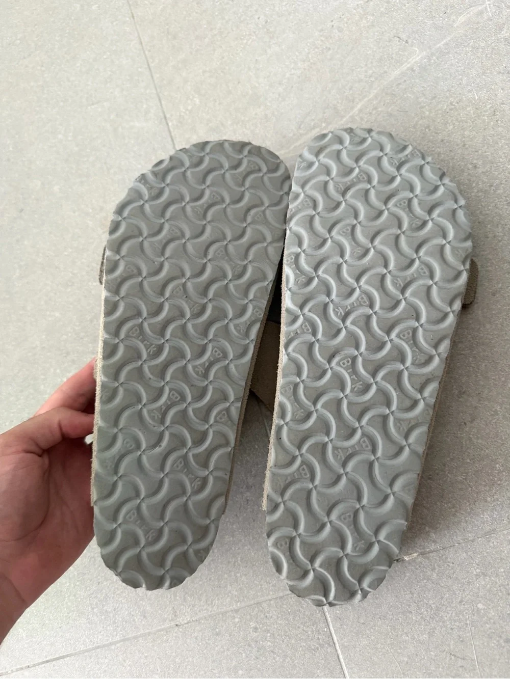 Birkenstock suede double