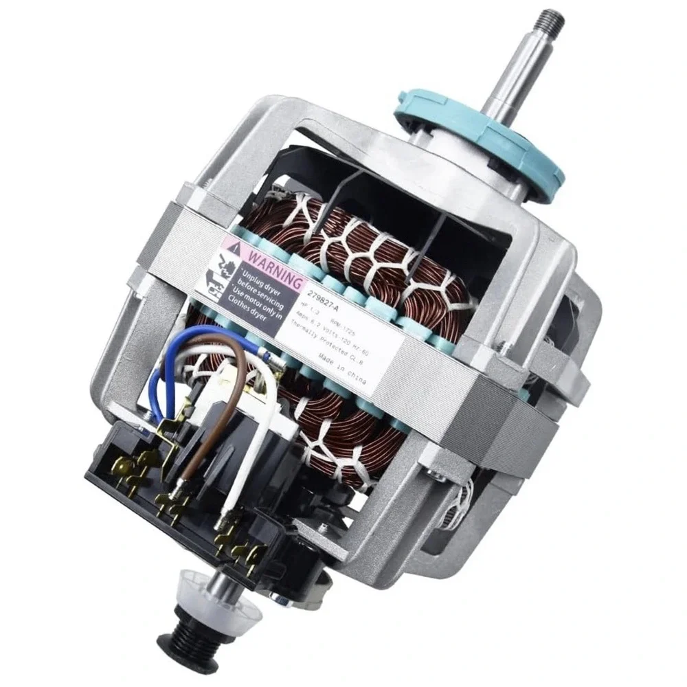 Whirlpool Kenmore Amana Maytag Dryer Drive Motor 279827, W10396029, W10194250