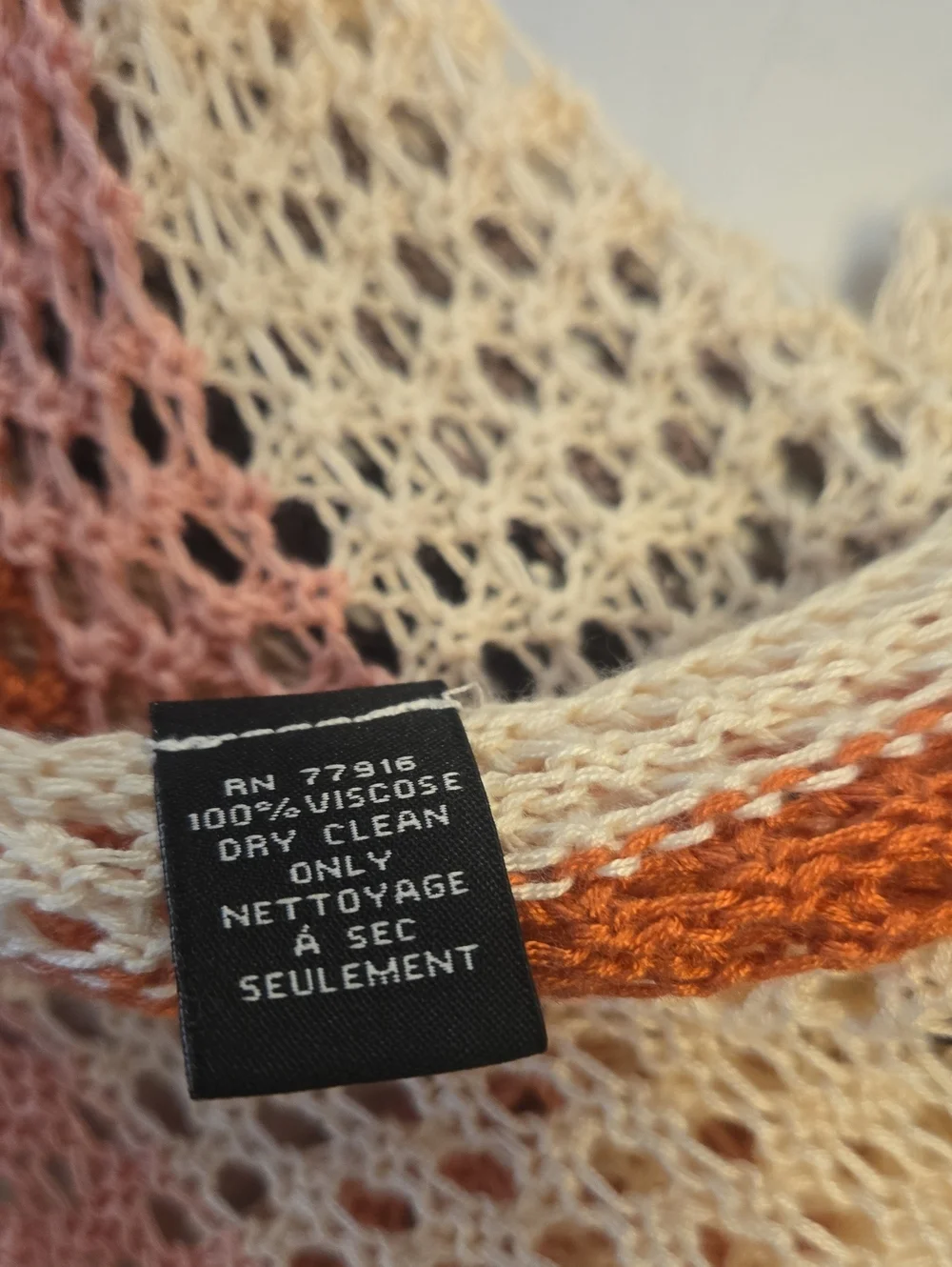 House of Harlow 1960 open knit