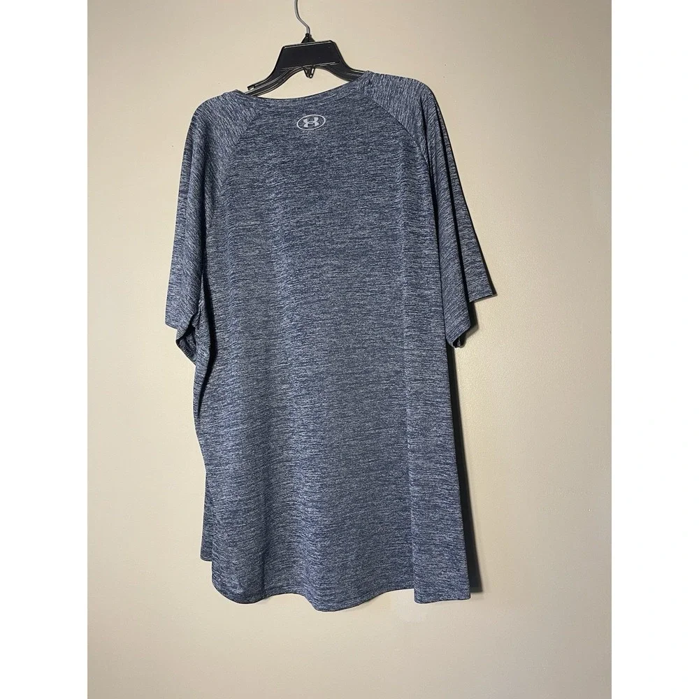 Under Armour UA Tech 2.0 T-shirt Big & Tall Blue Size 4XL New
