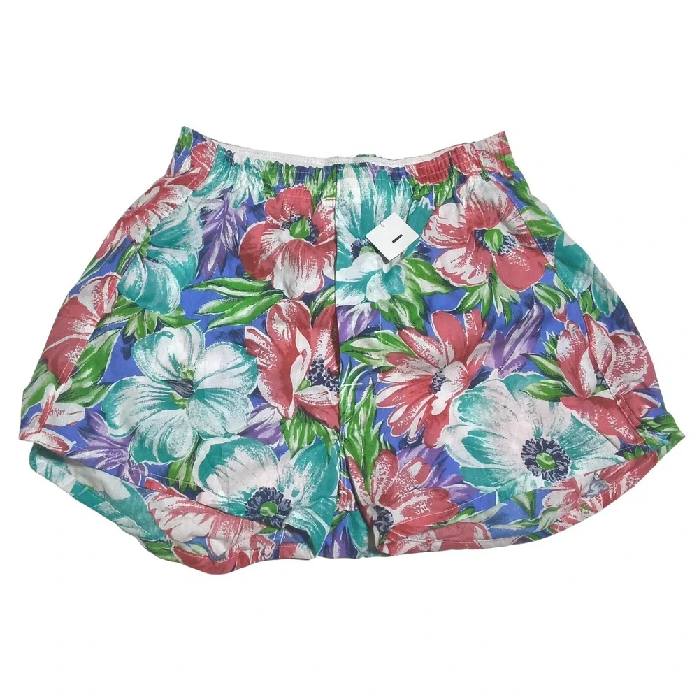 Mervyn's Floral Boxer Shorts Men Small 30-32 Multicolor‎ Vintage Deadstock NWT