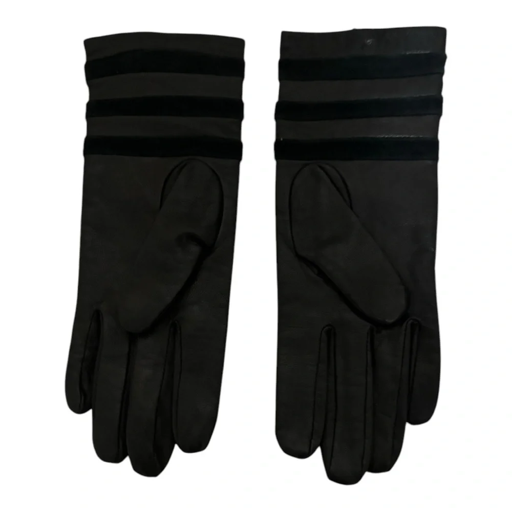 Altare  Genuine Leather Gloves Women's Size L Black