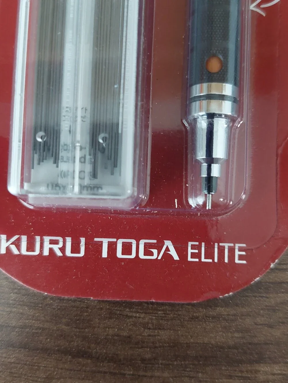Uniball Kuru Toga Elite Mechanical Pencil With Eraser And Lead Refill