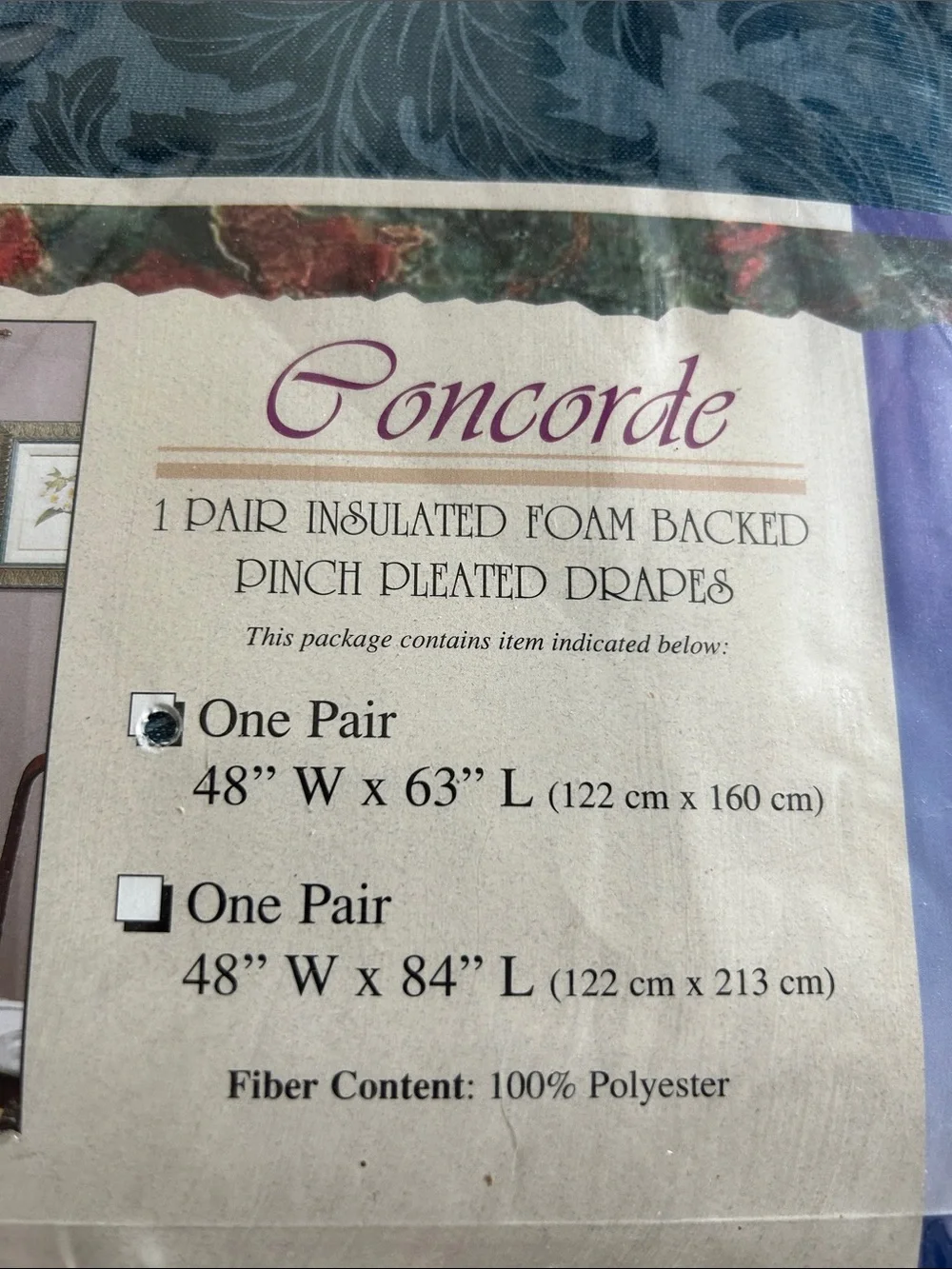 Concorde insulated foam