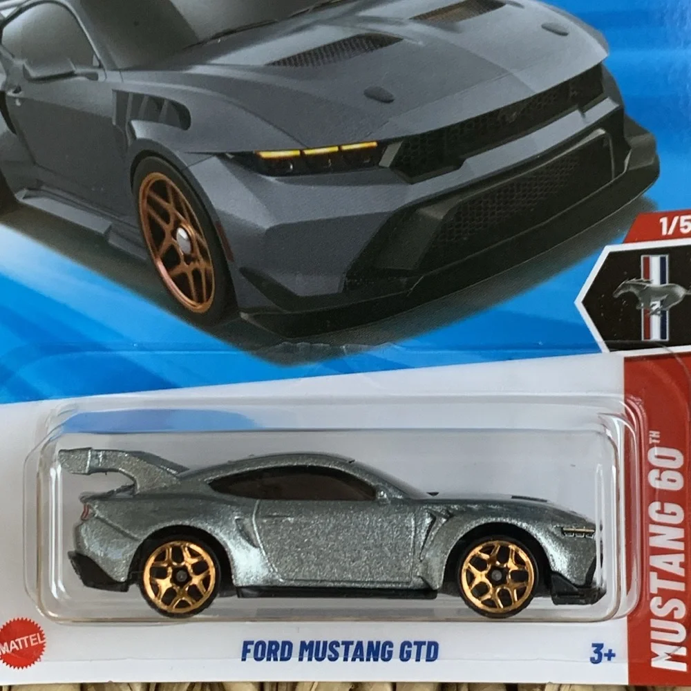 Ford Mustang GTD Car Hot Wheels New 2025 HotWheels 60th Anniversary Series HYW19