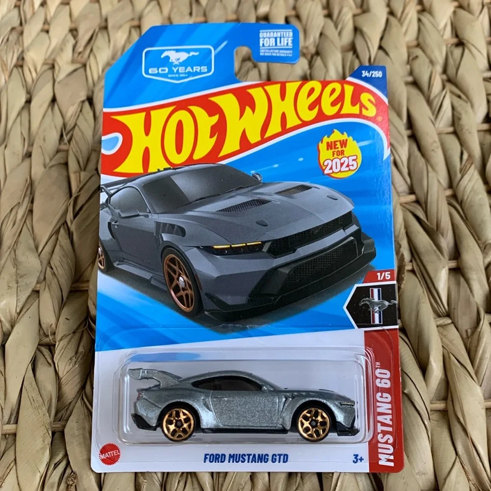 Ford Mustang GTD Car Hot Wheels New 2025 HotWheels 60th Anniversary Series HYW19