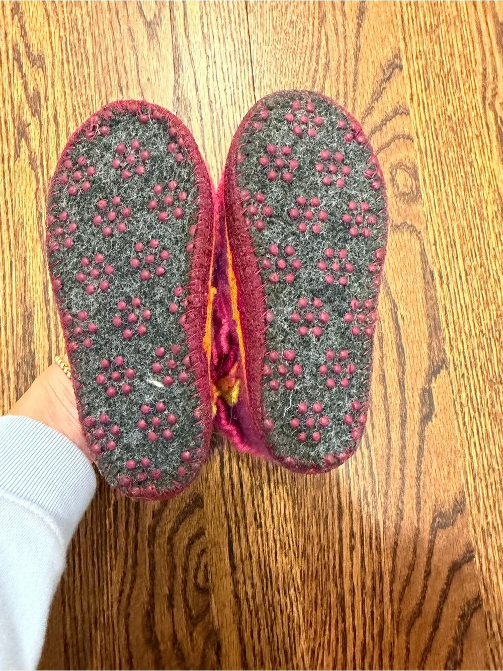 Garnet Hill cozy slipper