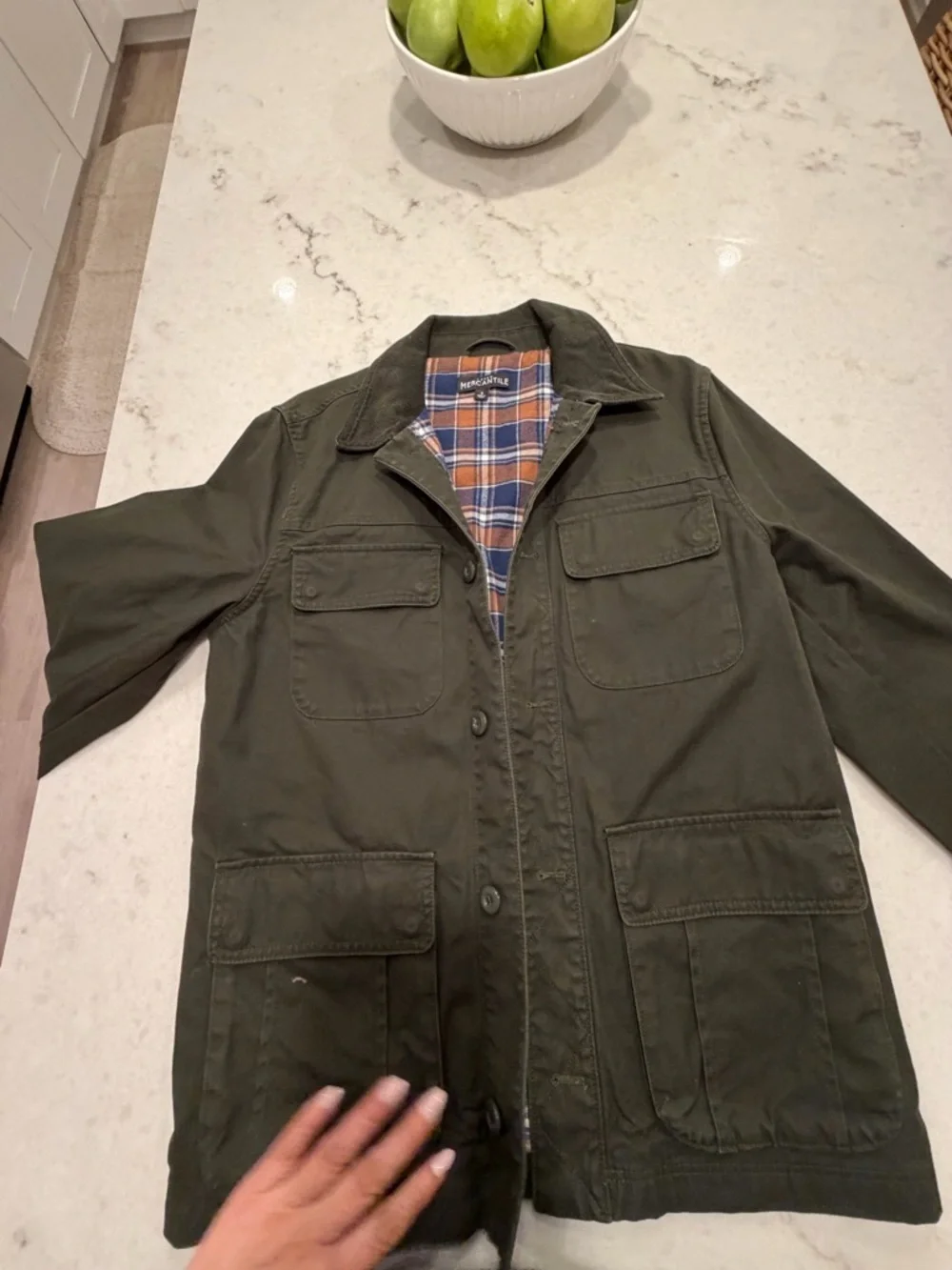 J. Crew crew olive