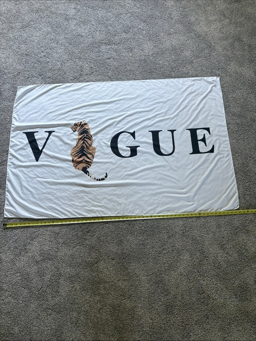 Vogue designer tapestry