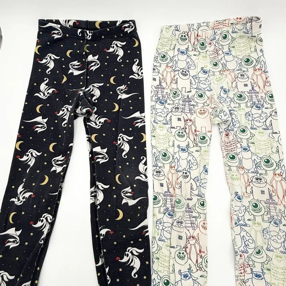 Hanna Andersson Lot of 2 Pair Long Johns Pajama Sets Disney Nightmare Before Chr