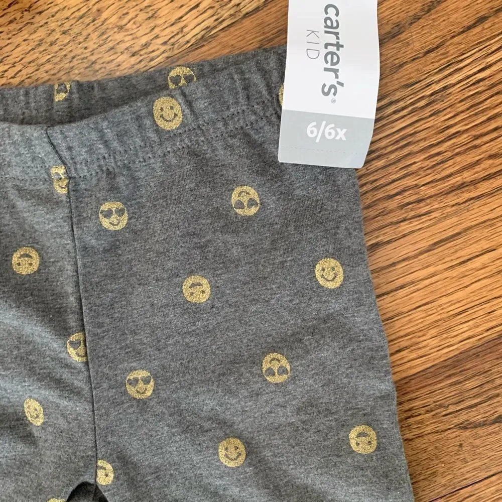 New CARTERS OLD NAVY Fleece Tops Leggings Lot 6x