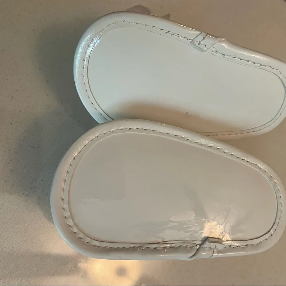 baby shoes adorable white