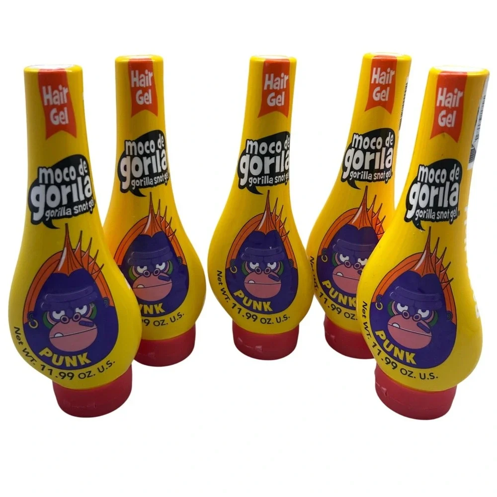 5 Pack Girilla Snot Moco de Gorila Punk Hair Gel Beast‎ Hold