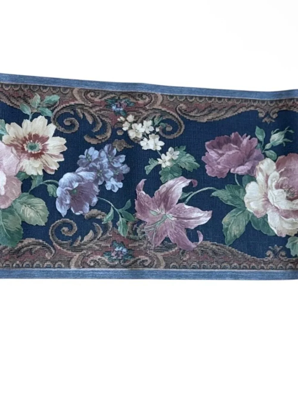 Vintage Wallpaper Border Floral Cottage Core Chic Sunworthy 3 Rolls New