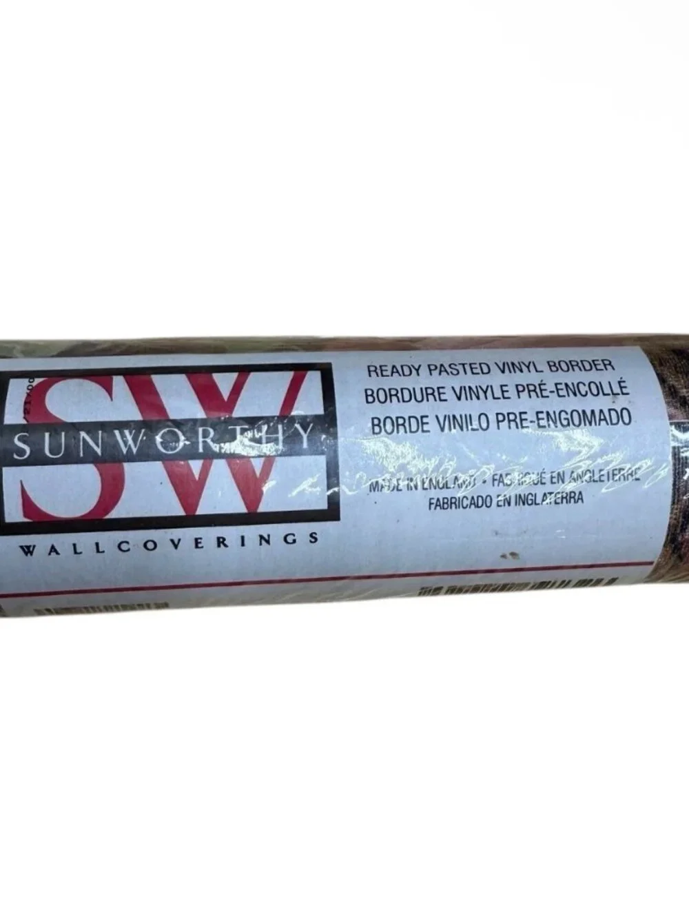 Vintage Wallpaper Border Floral Cottage Core Chic Sunworthy 3 Rolls New