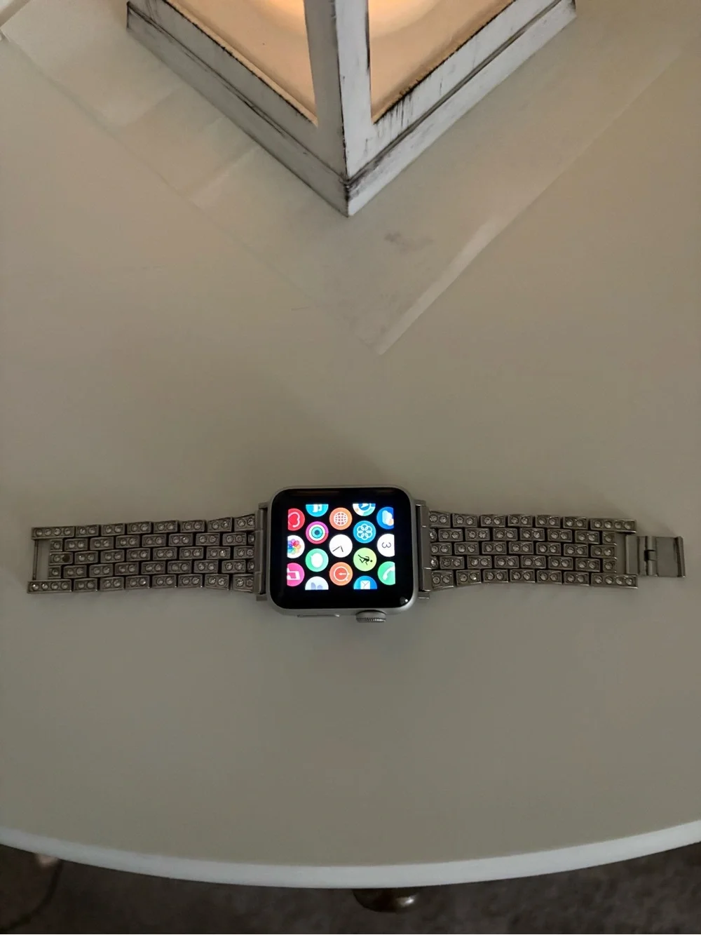 Apple smartwatch sparkling