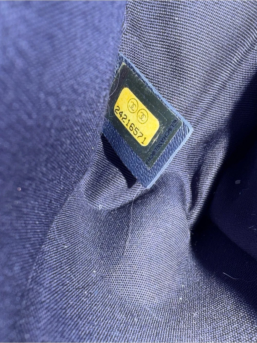 CHANEL comes certificate