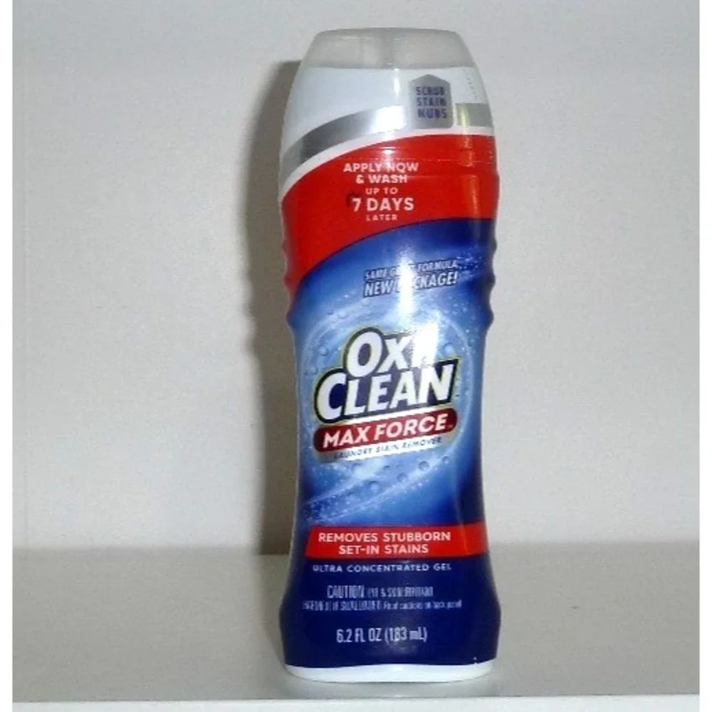 OxiClean Max Force Laundry Stain Remover Gel 6.2 fl oz (Pack of 9)