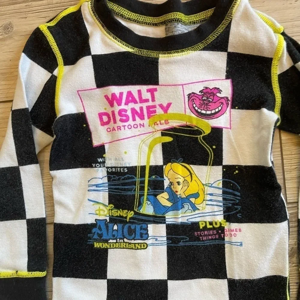 Disney | Alice In Wonderland Long Sleeve Pajama Set | Size: 2T