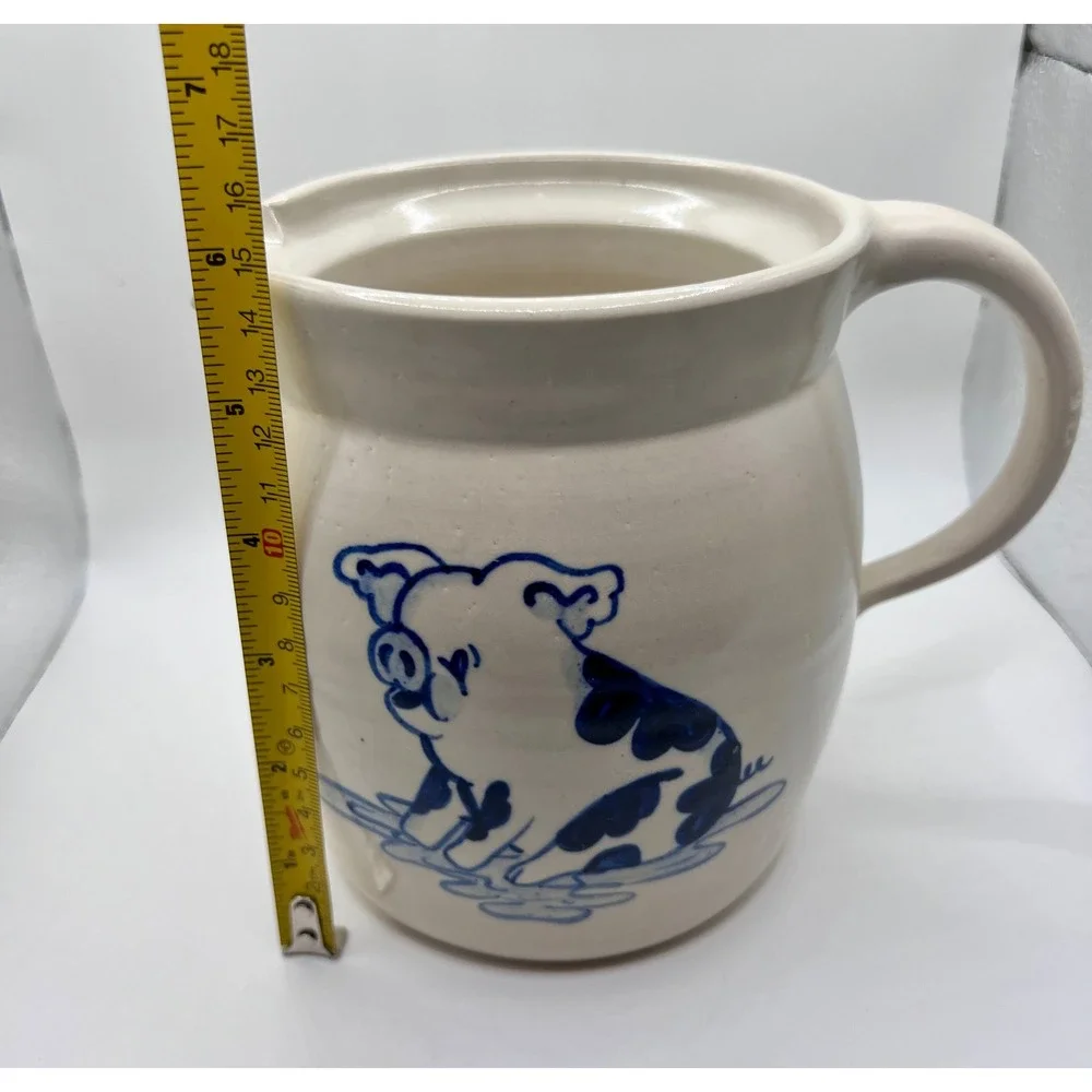 Unbranded Stoneware Pitcher 6.75