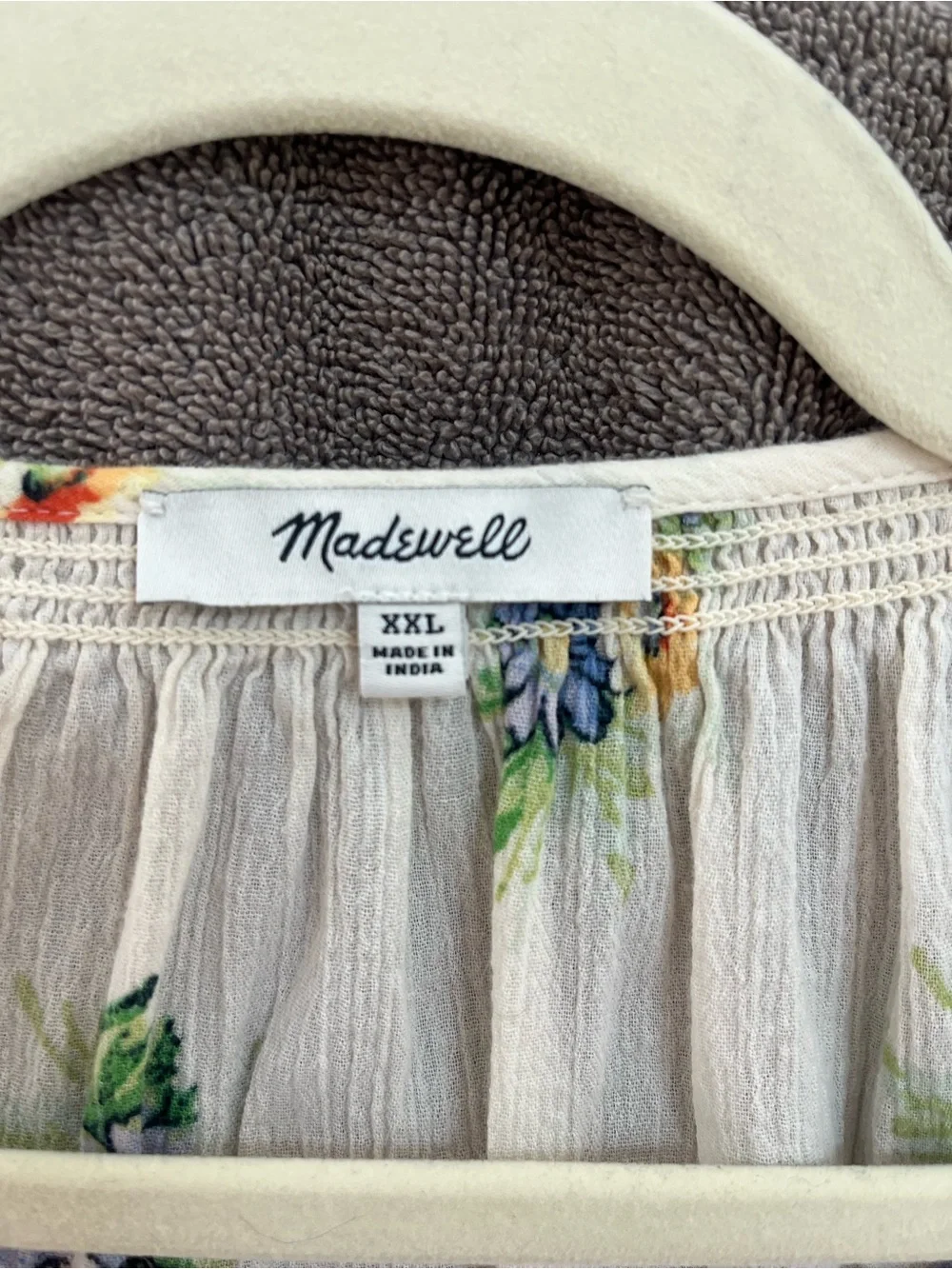 Madewell light cream