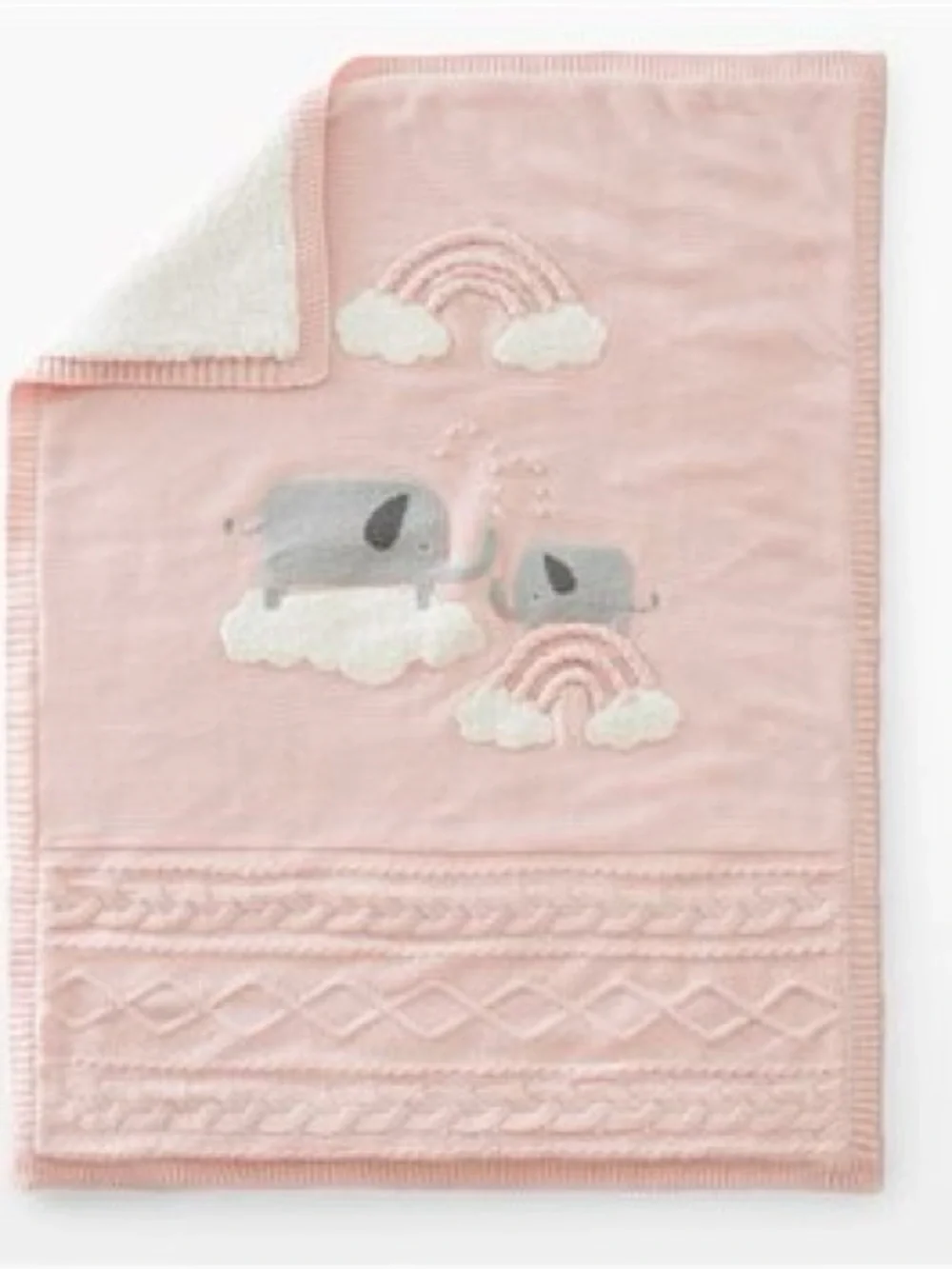Pottery Barn Kids Bedtime Originals Elephant Dreams Baby Blanket