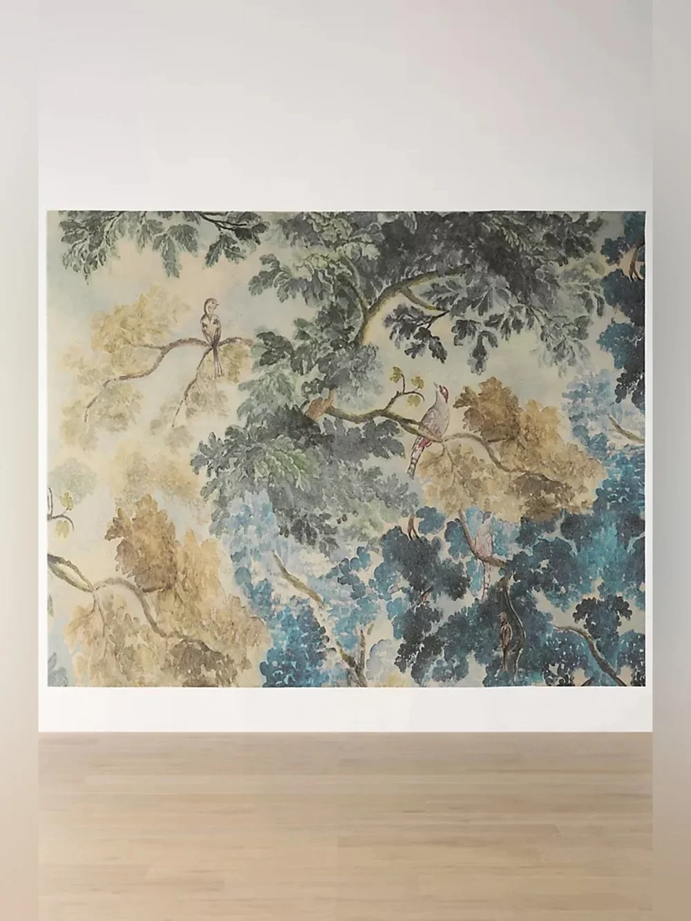 New Anthropologie Home Decor JUDARN Floral Wall Art Mural Wallpaper