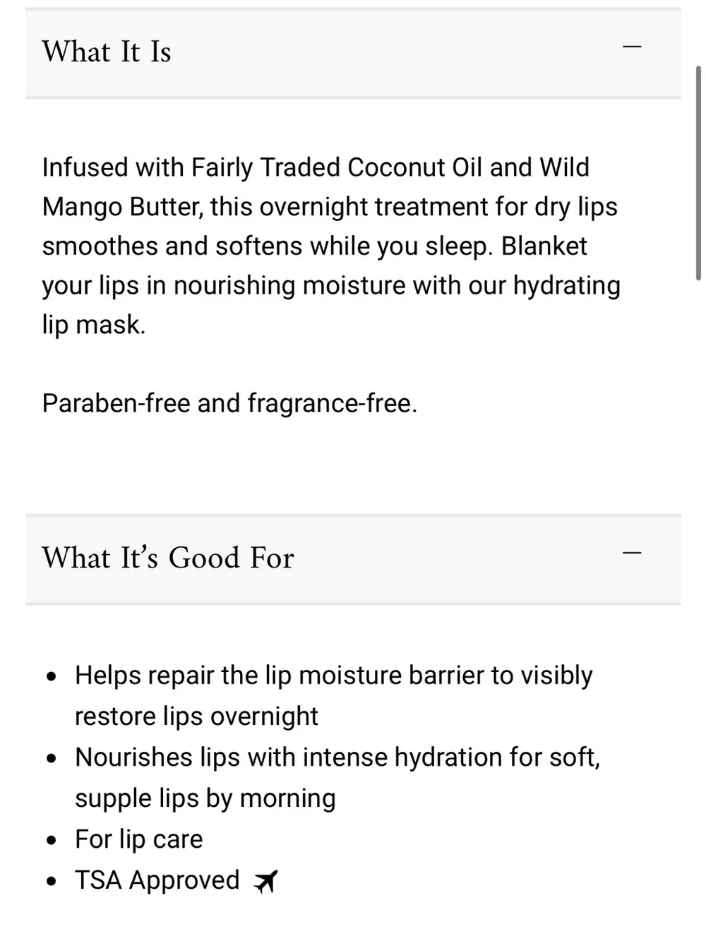 NEW Kiehl’s Buttermask For Lips Overnight Lip Treatment Coconut Oil .35oz SEALED