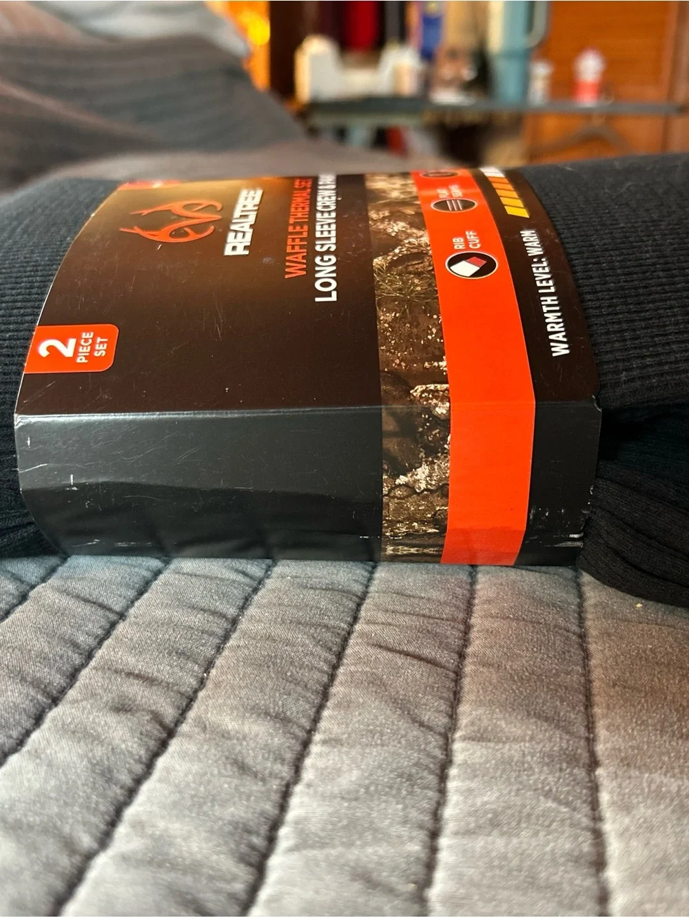 Realtree Black Waffle Thermal
