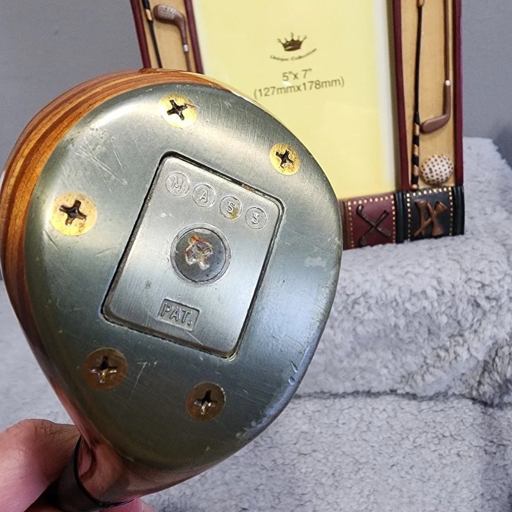 Golf Putter Picture Frame 3D Golf Club Photo Holder Desk Decor Country Club Gift