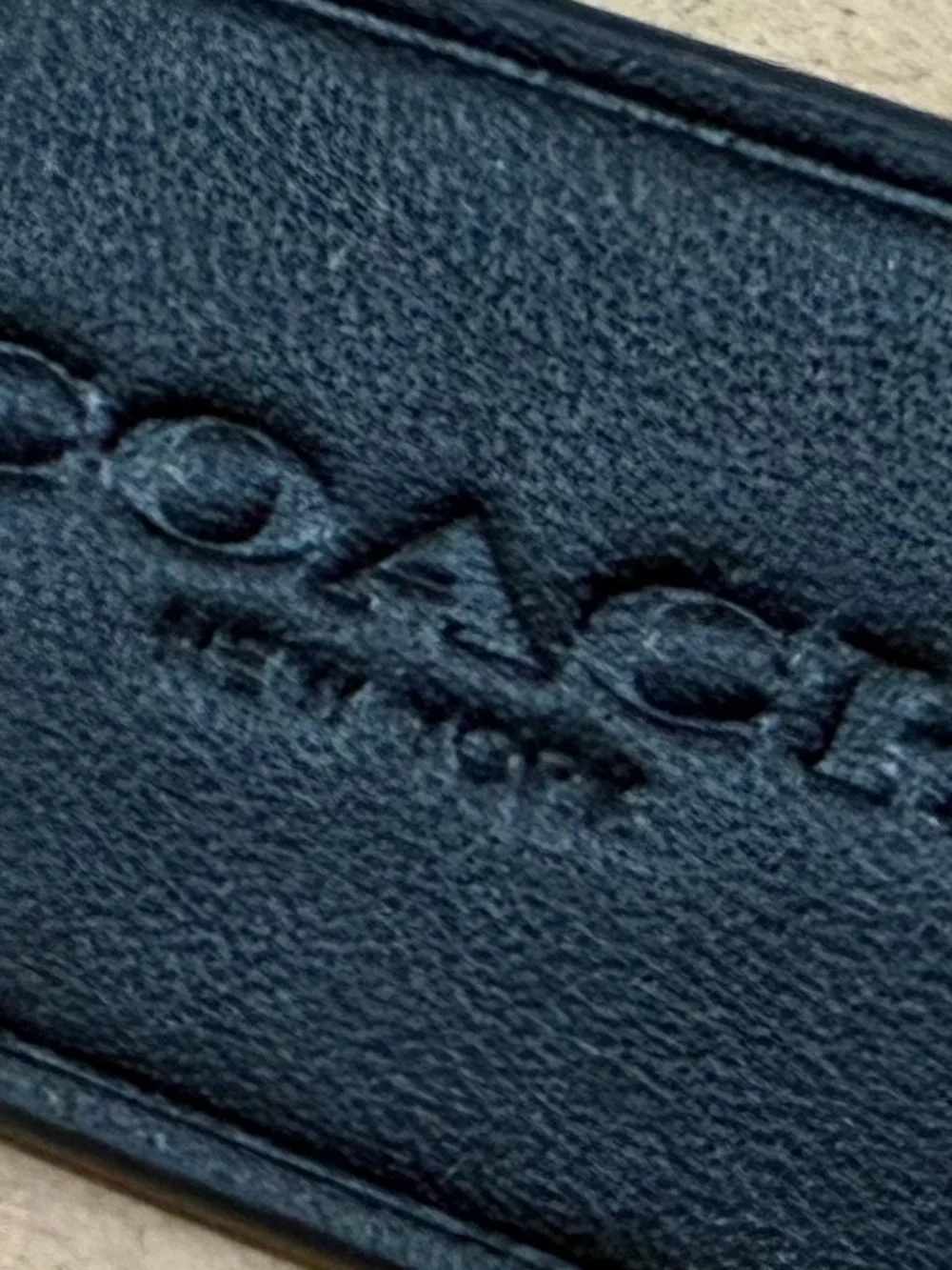 Coach classic black elegant