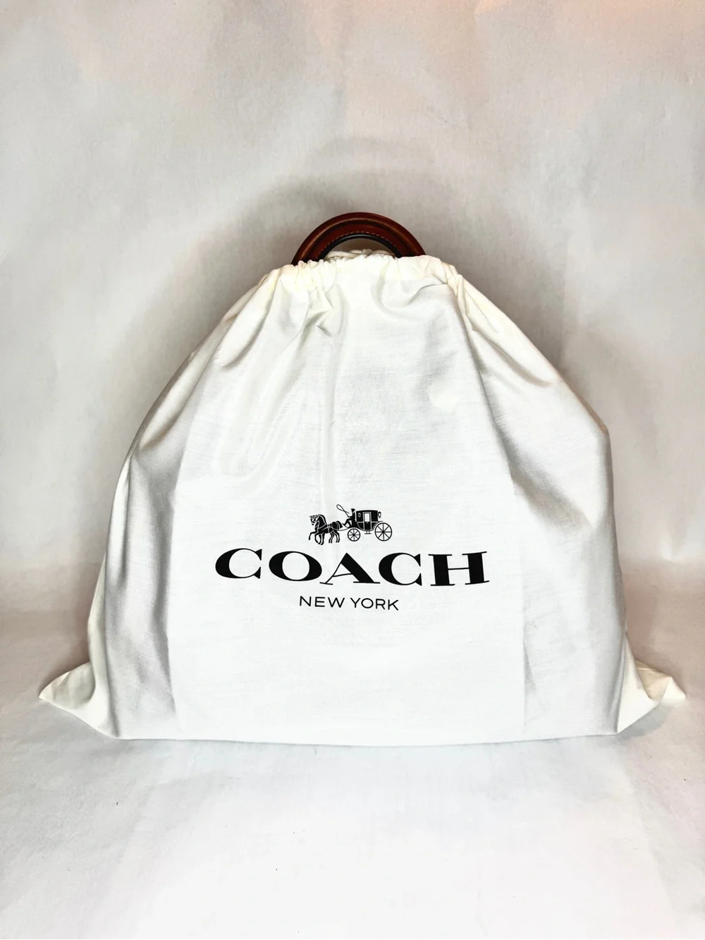 Coach Soft Empire 40 Satchel – Loved Leather Brown | NWT | Complete Set